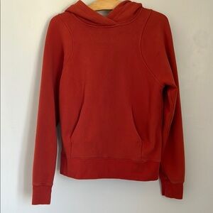 Lululemon Athletica Red Hoodie sweatshirt. Size 4